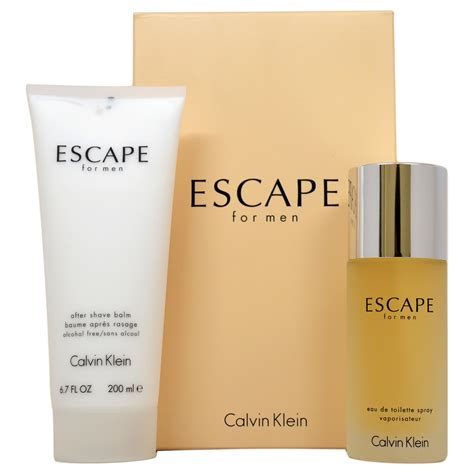 calvin klein escape aftershave.